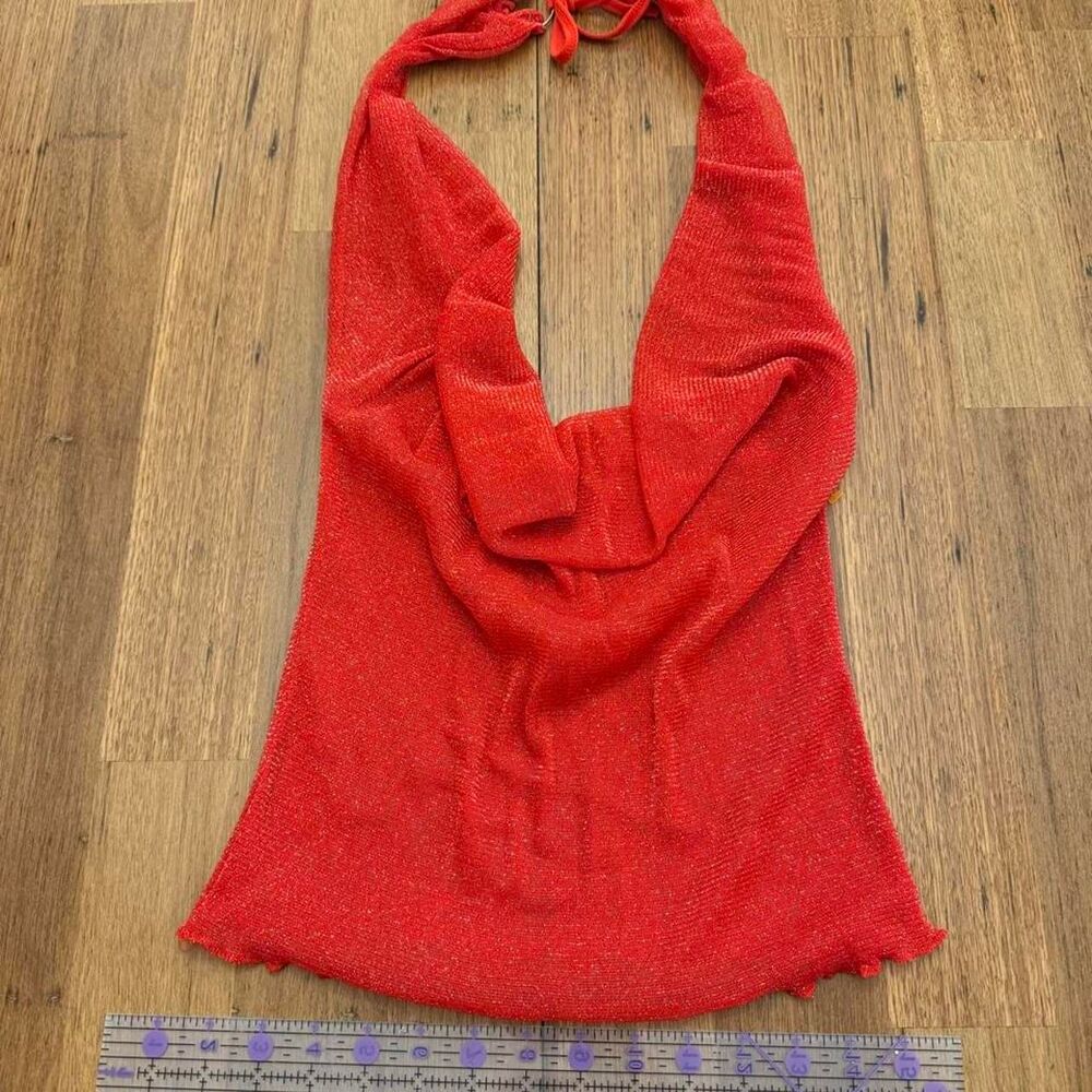 Unbranded Women's Red and Orange Top